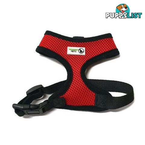 Pet Harness Soft Air Mesh Padded Adjustable  - Moondidley Pets - MDPHARNESSMPUR