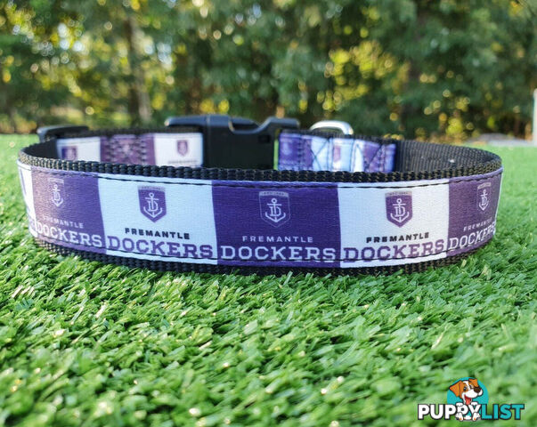 AFL Dog Collars, Footy - Aussie Rules - Moondidley Pets - MDPCOLAFLLMD