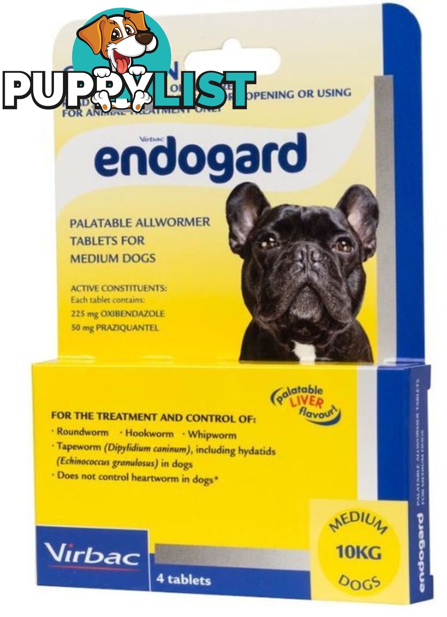 VIRBAC ENDOGARD WORMING - WPS-DHV2970