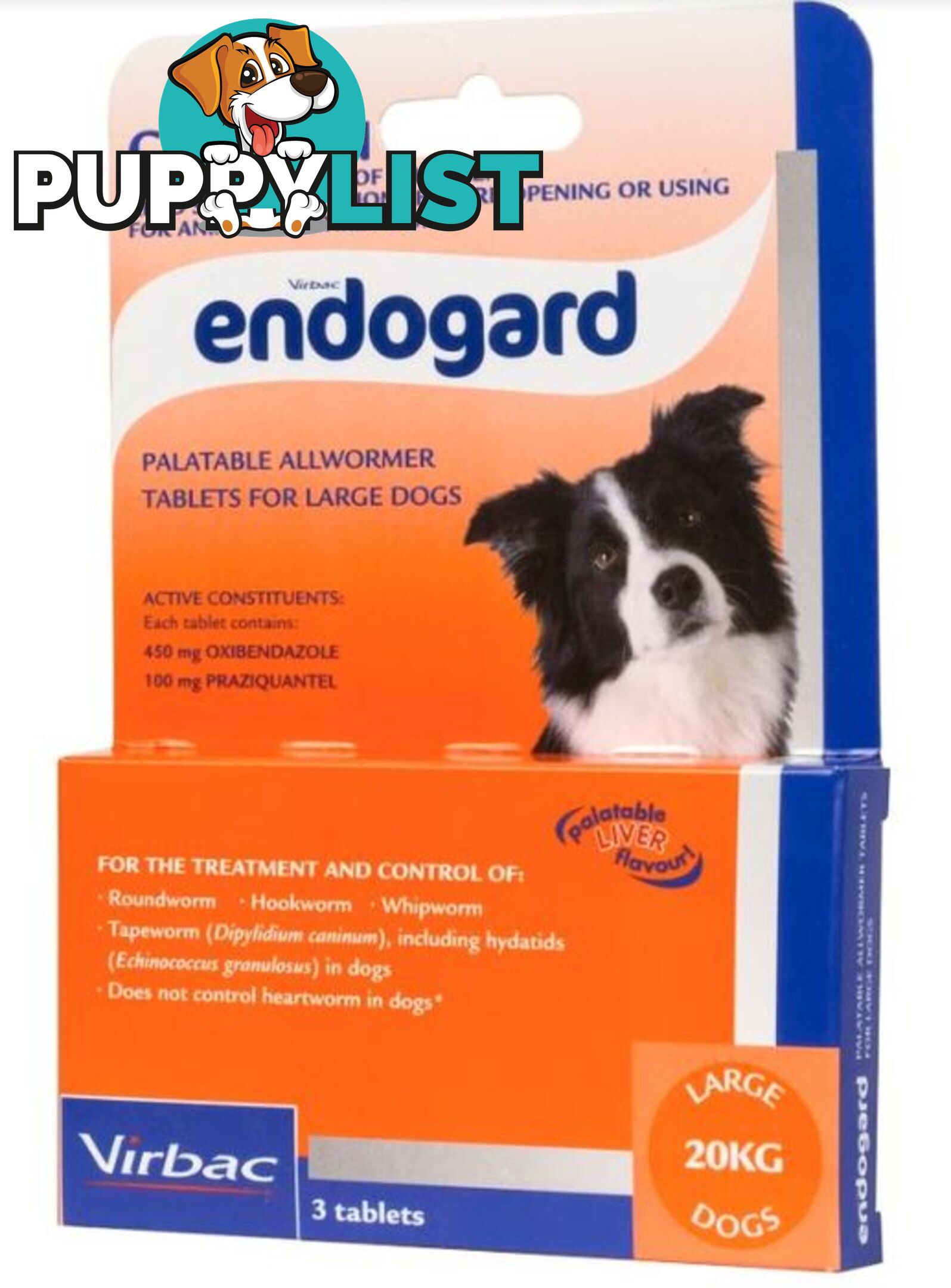 VIRBAC ENDOGARD WORMING - WPS-DHV2970