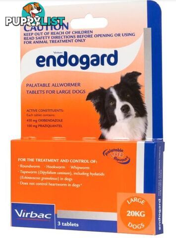 VIRBAC ENDOGARD WORMING - WPS-DHV2970