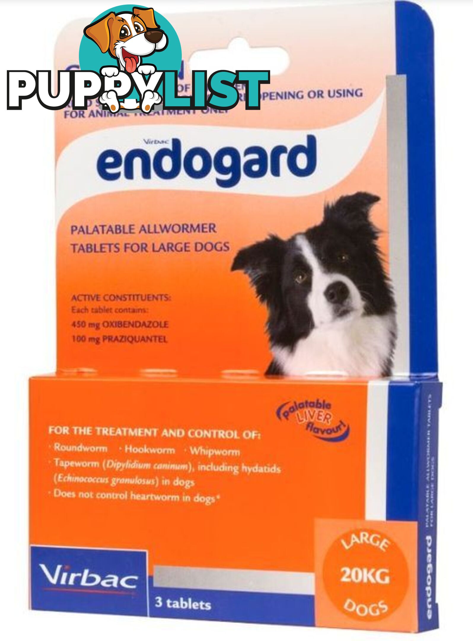 VIRBAC ENDOGARD WORMING - WPS-DHV2970