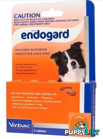 VIRBAC ENDOGARD WORMING - WPS-DHV2970