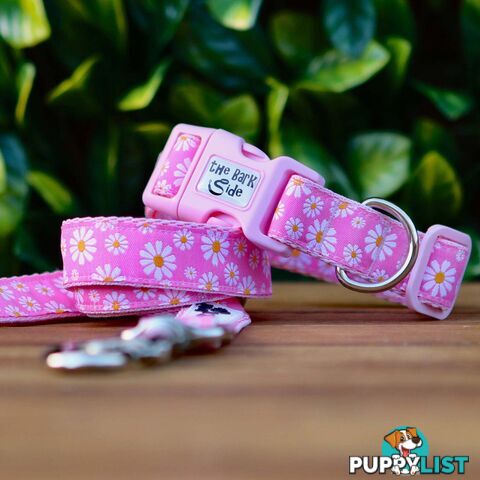 Daisy Dog Lead / Dog Leash - Hand Made by The Bark Side - TBSLDDAIBLU251.2