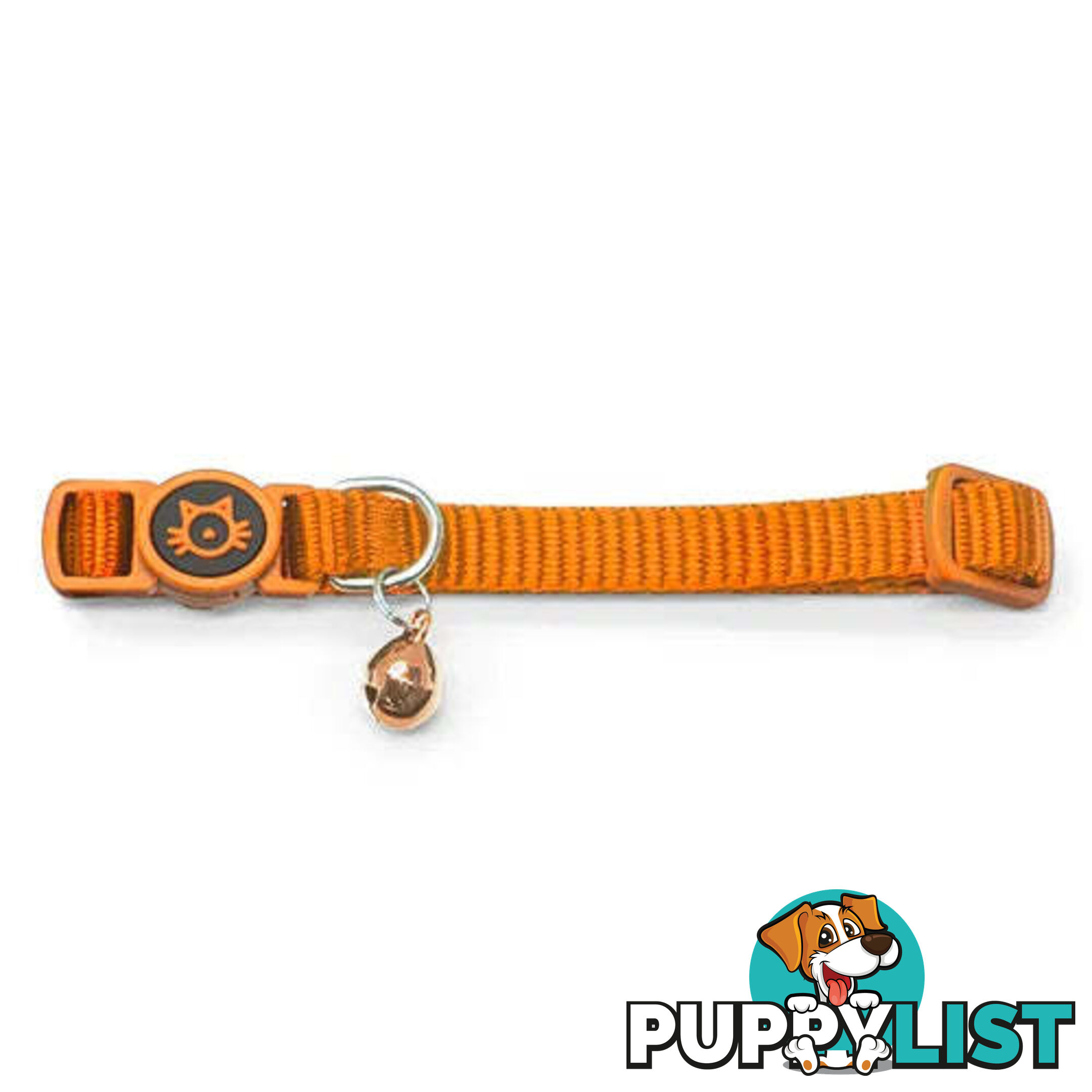 NYLON CAT COLLAR - BAINBRIDGE - BB-A7194-ORG