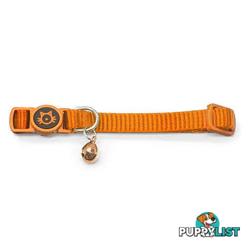 NYLON CAT COLLAR - BAINBRIDGE - BB-A7194-ORG
