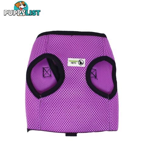 Doggie ID Vest Soft Air Mesh Personlised Embroidered - MDPIDVESSRED