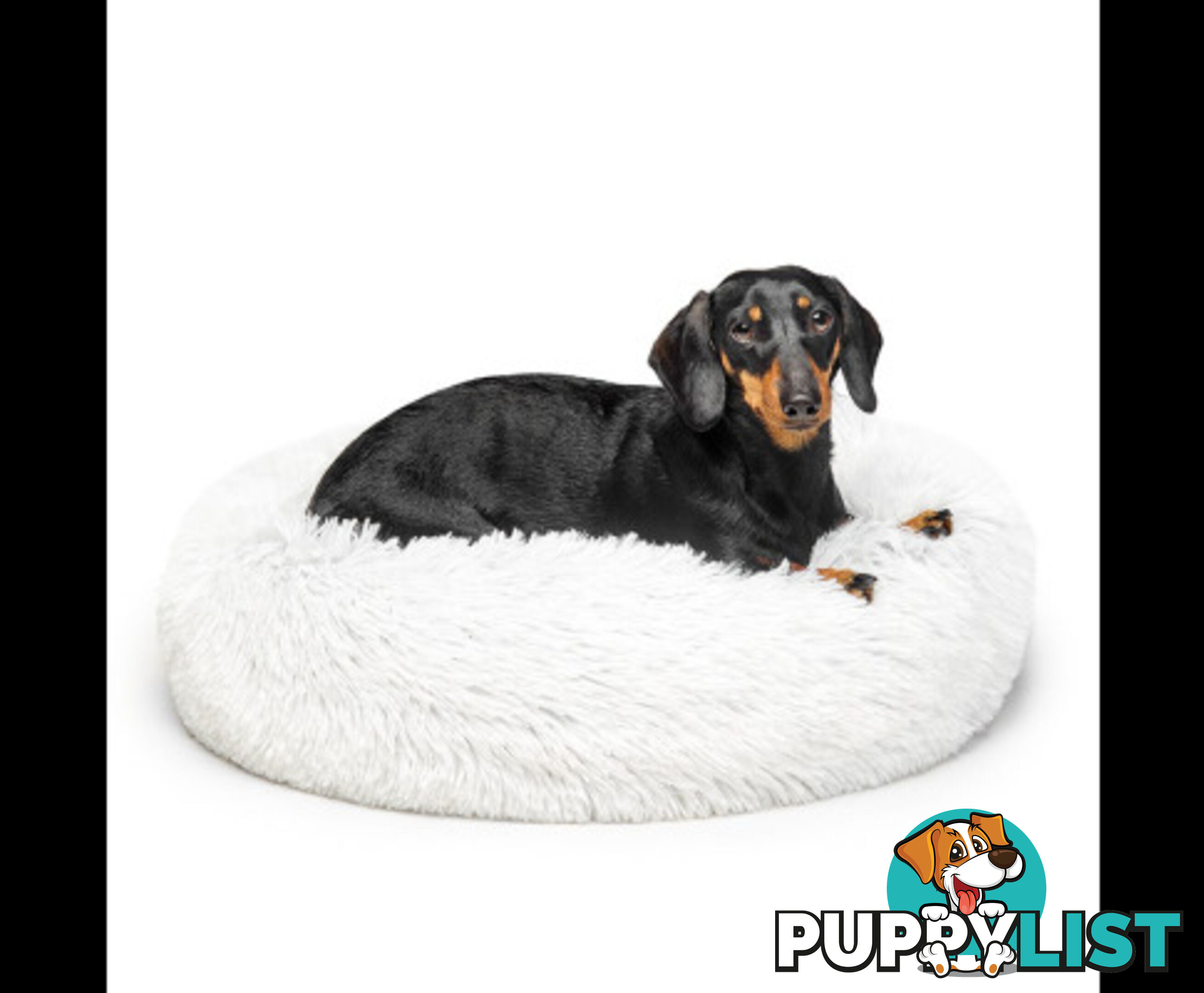 Fur King "Aussie" Calming Dog Bed - Grey - Extra Large - V364-DCA1DDP0303S
