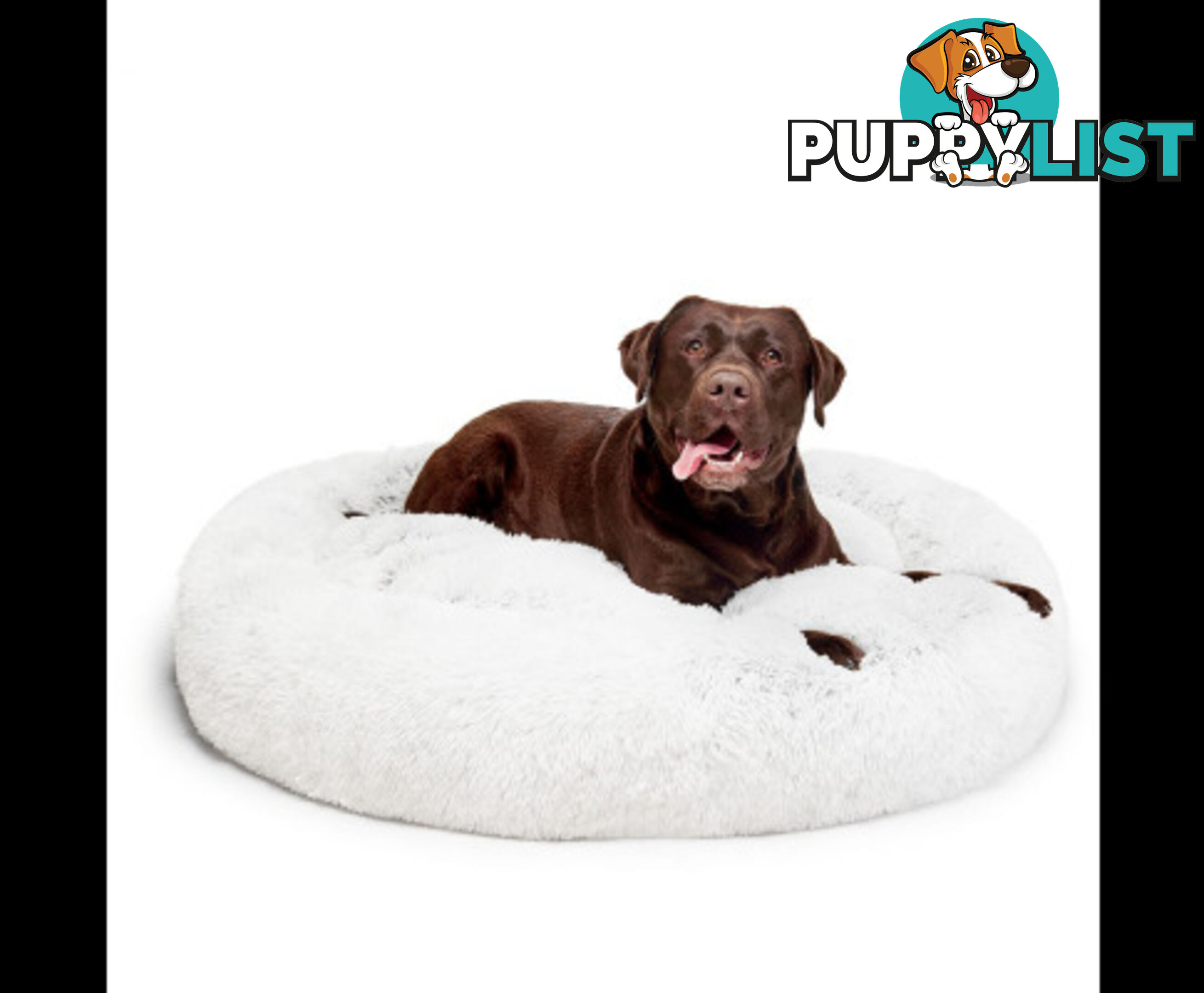 Fur King "Aussie" Calming Dog Bed - Grey - Extra Large - V364-DCA1DDP0303S