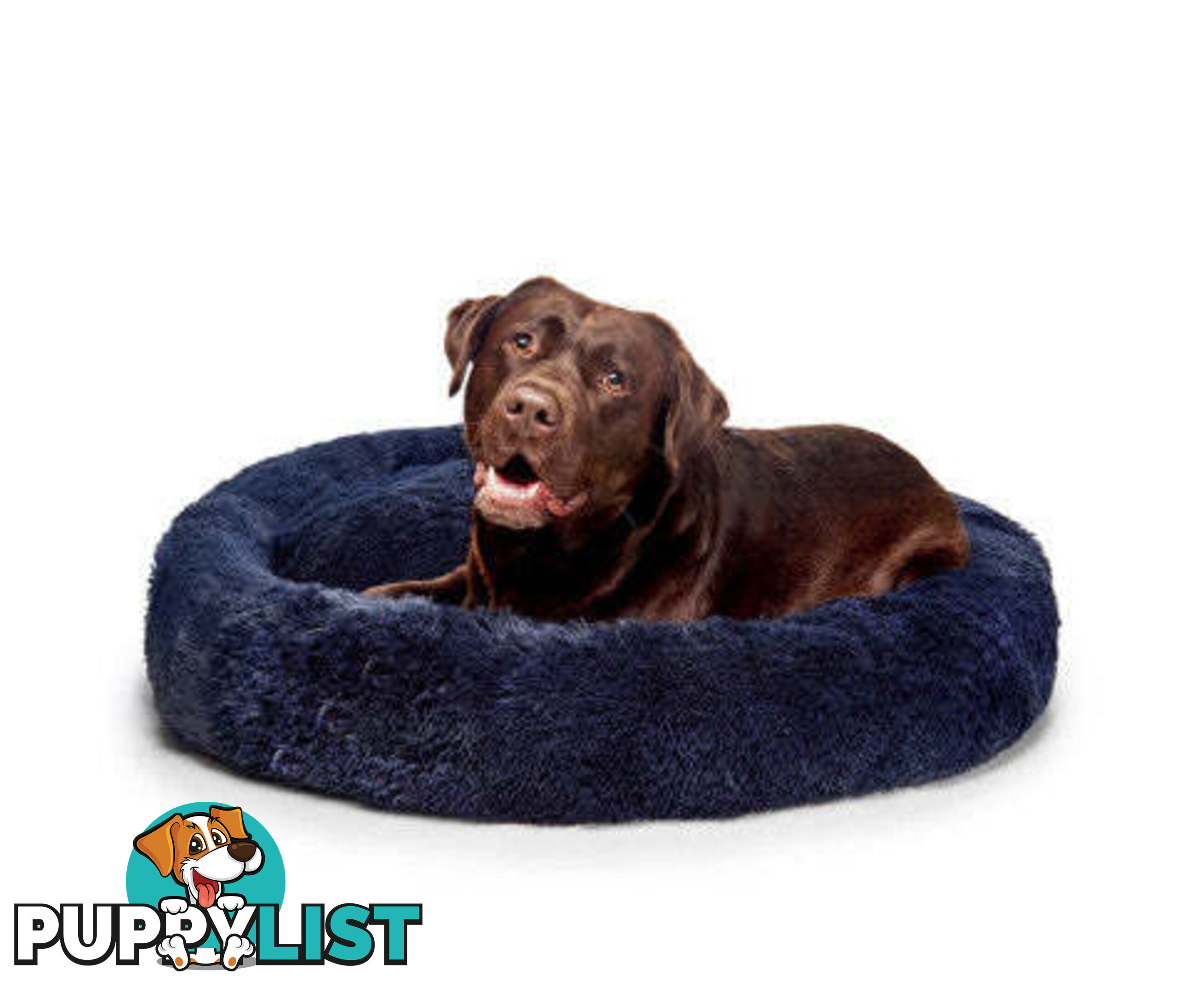 Fur King "Aussie" Calming Dog Bed - Grey - Extra Large - V364-DCA1DDP0303S