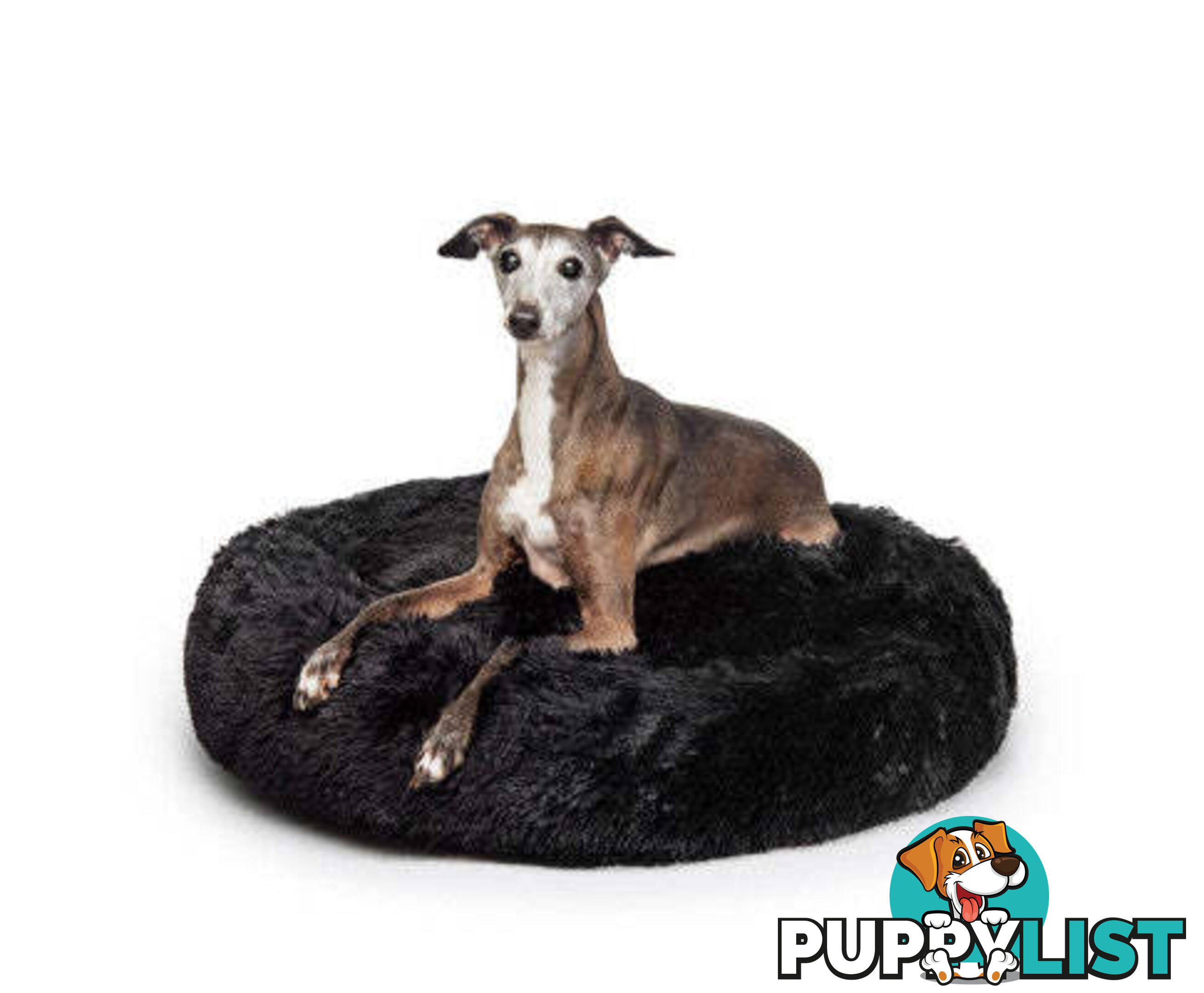 Fur King "Aussie" Calming Dog Bed - Grey - Extra Large - V364-DCA1DDP0303S