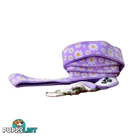 Daisy Dog Lead / Dog Leash - Hand Made by The Bark Side - TBSLDDAIBLU201.2