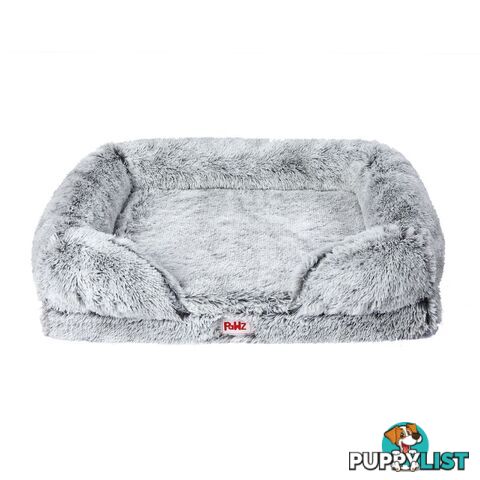 PaWz Pet Bed Orthopedic Sofa Dog Beds Bedding Soft Warm Mat Mattress Cushion - WB-PT1048-M-GY