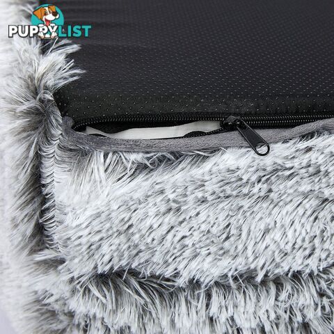 PaWz Pet Bed Orthopedic Sofa Dog Beds Bedding Soft Warm Mat Mattress Cushion - WB-PT1048-M-GY