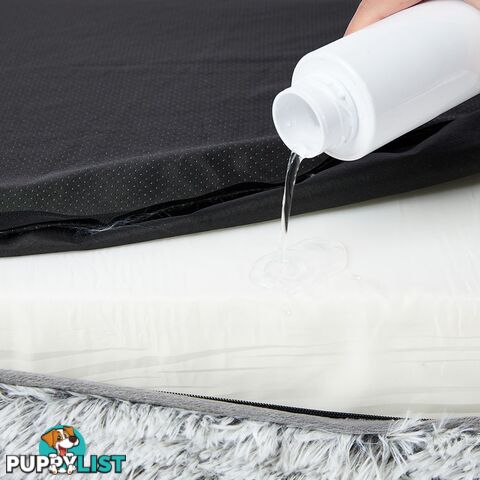 PaWz Pet Bed Orthopedic Sofa Dog Beds Bedding Soft Warm Mat Mattress Cushion - WB-PT1048-M-GY