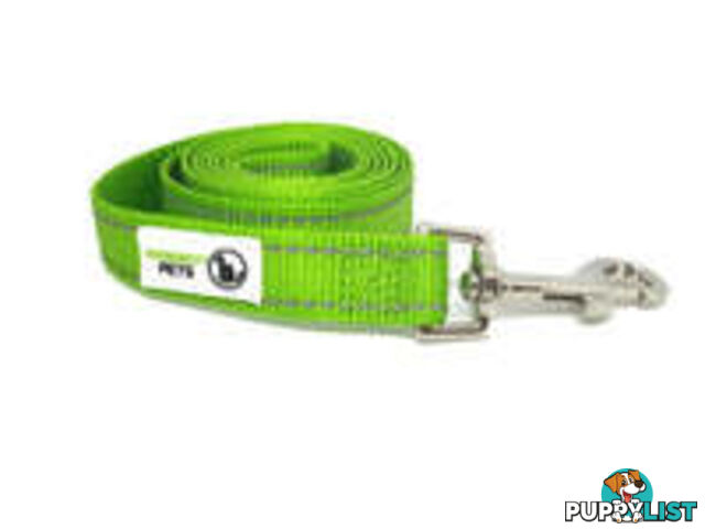 1.8m Nylon w/Reflective Stitching Dog Lead - Moondidley Pets - MDPLDREFTUR251.8