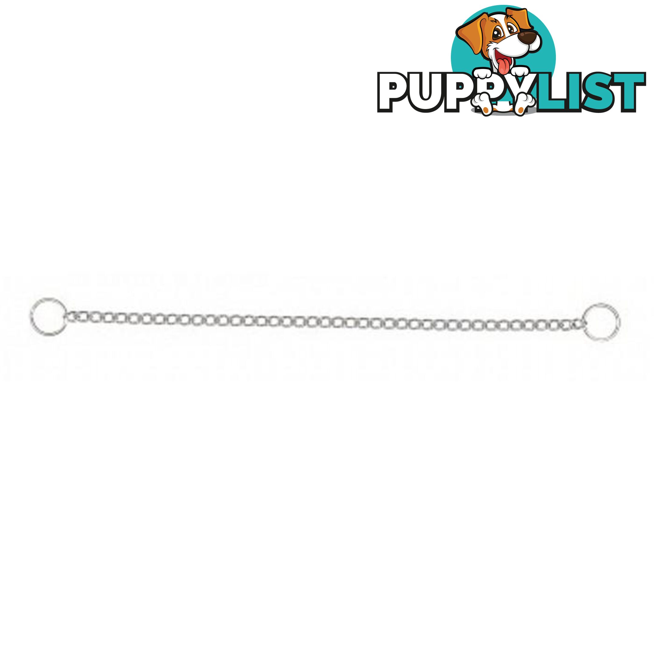 Dog Collar Chain Correction Choke Chrome Prestige - PPP-CP-2514