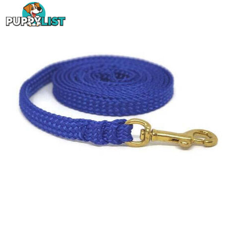 1.8m to 10m Long Dog Lead No Stitching Tough Yarnix 10mm Wide - YNXLD10-3-PNK-BR