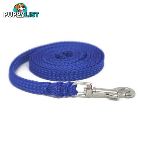 1.8m to 10m Long Dog Lead No Stitching Tough Yarnix 10mm Wide - YNXLD10-5-YEL-BR