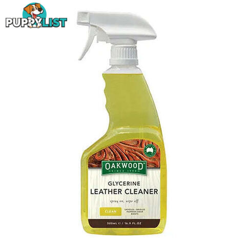 OAKWOOD GLYCERINE LEATHER CLEAN. 500ML - BAINBRIDGE - BB-A3387