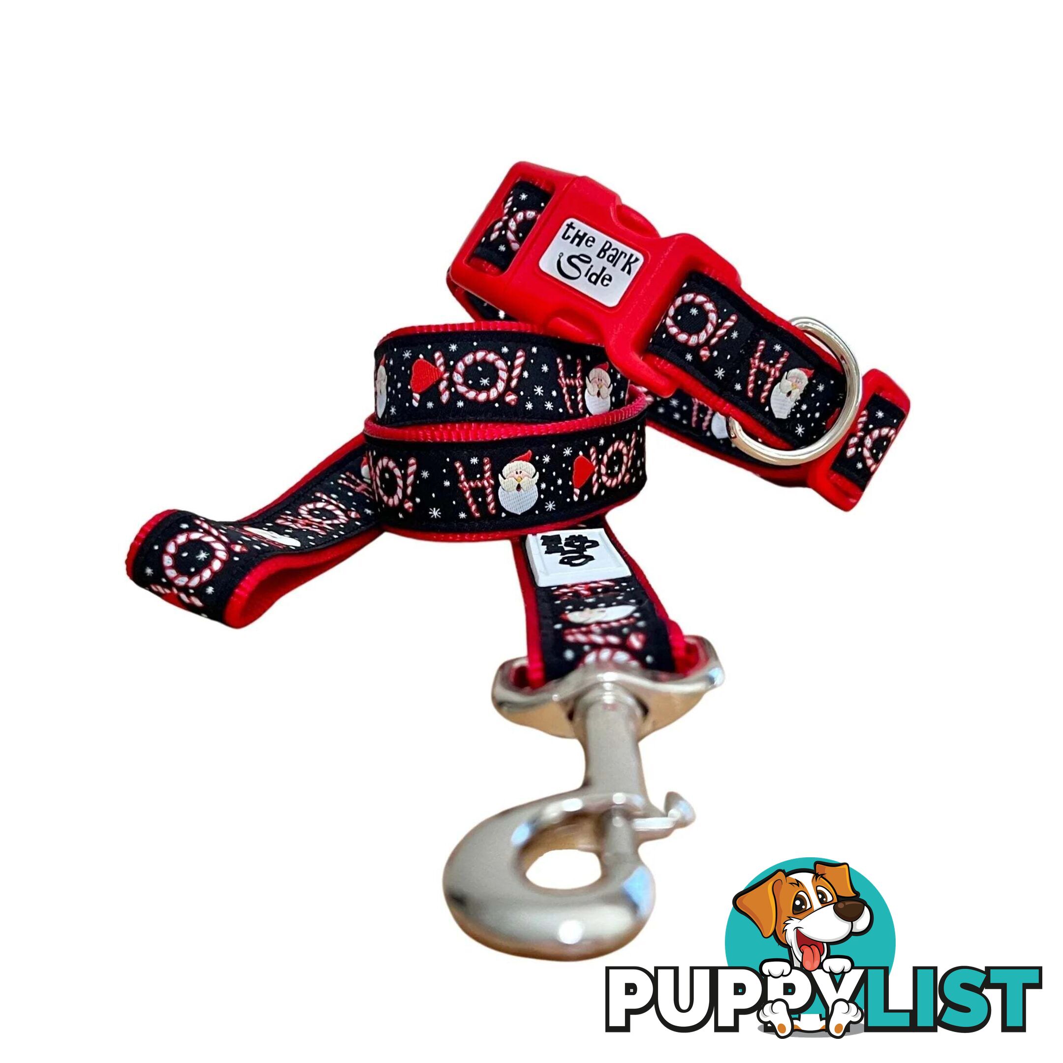 Christmas Dog Lead / Dog Leash - Hand Made by The Bark Side - TBSLDCHRREI251.8