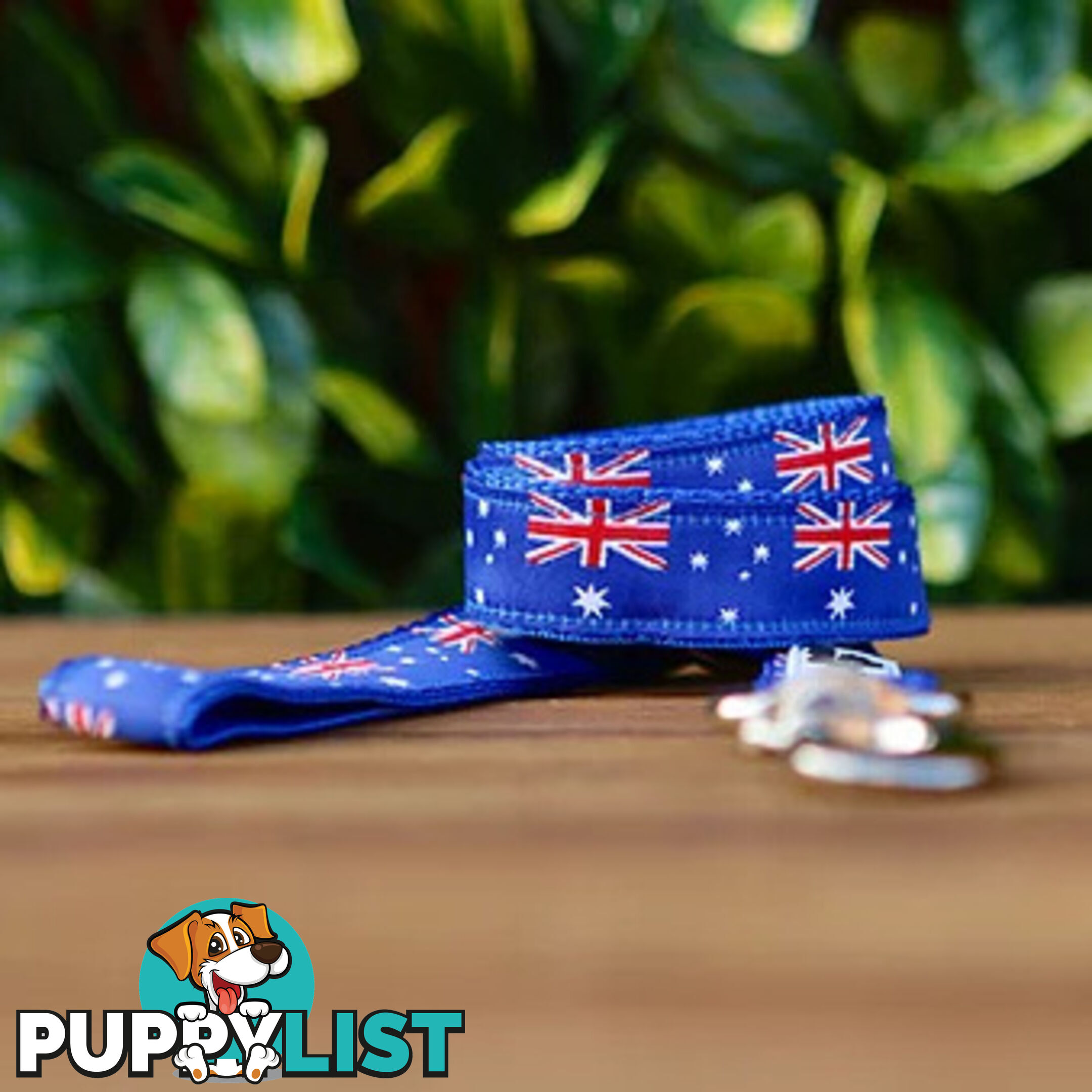 Australia Flag Dog Lead - Hand Made by The Bark Side. - TBSLDAUS201.8