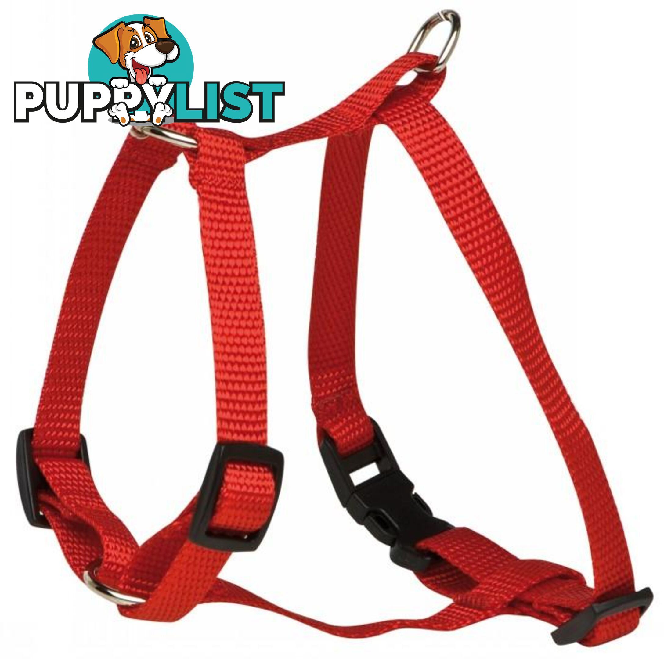 Harness Small Dog Nylon Adjustable Prestige Pets - 20-2060-BK