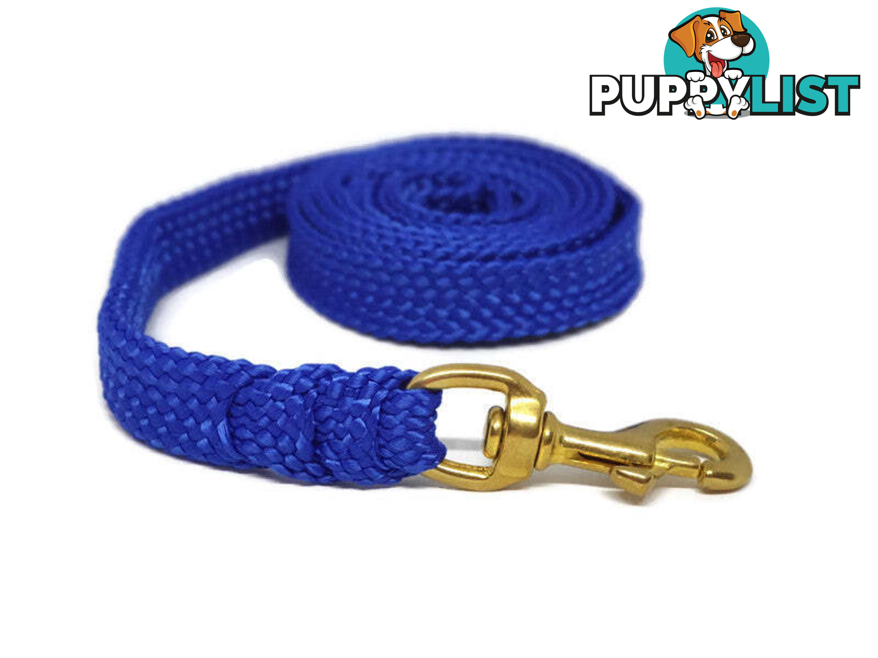 1.8m to 10m Long Dog Lead No Stitching Tough Yarnix 20mm Wide - YNXLD2010SSGRN
