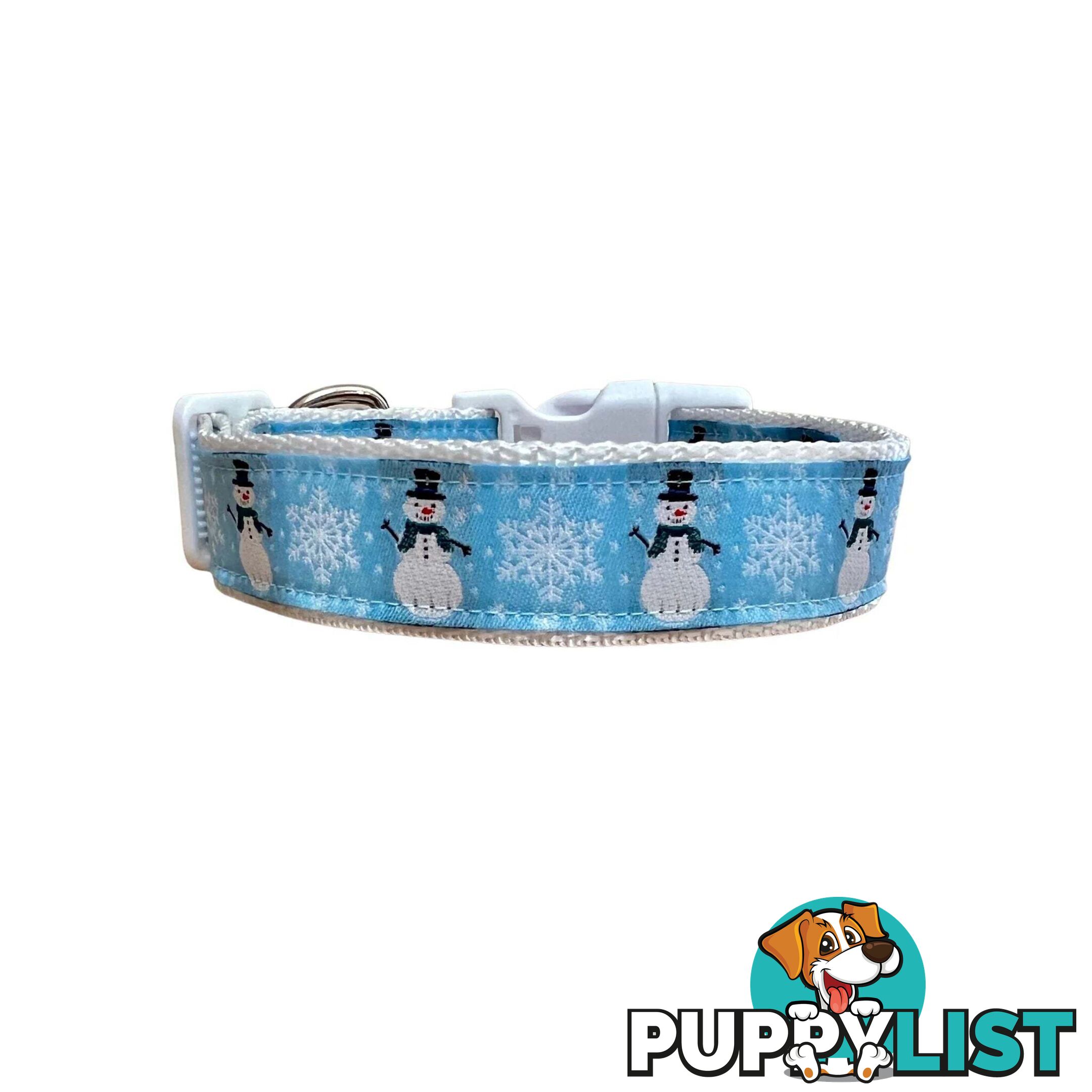 Christmas Dog Collar / Reindeer / Santa / XS - L - Hand Made by The Bark Side - TBSCHRXSREI
