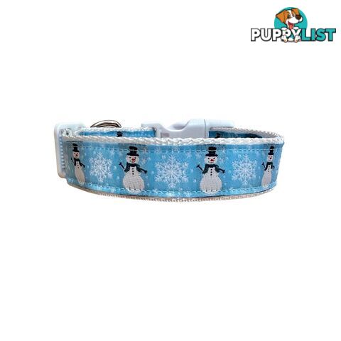 Christmas Dog Collar / Reindeer / Santa / XS - L - Hand Made by The Bark Side - TBSCHRXSREI