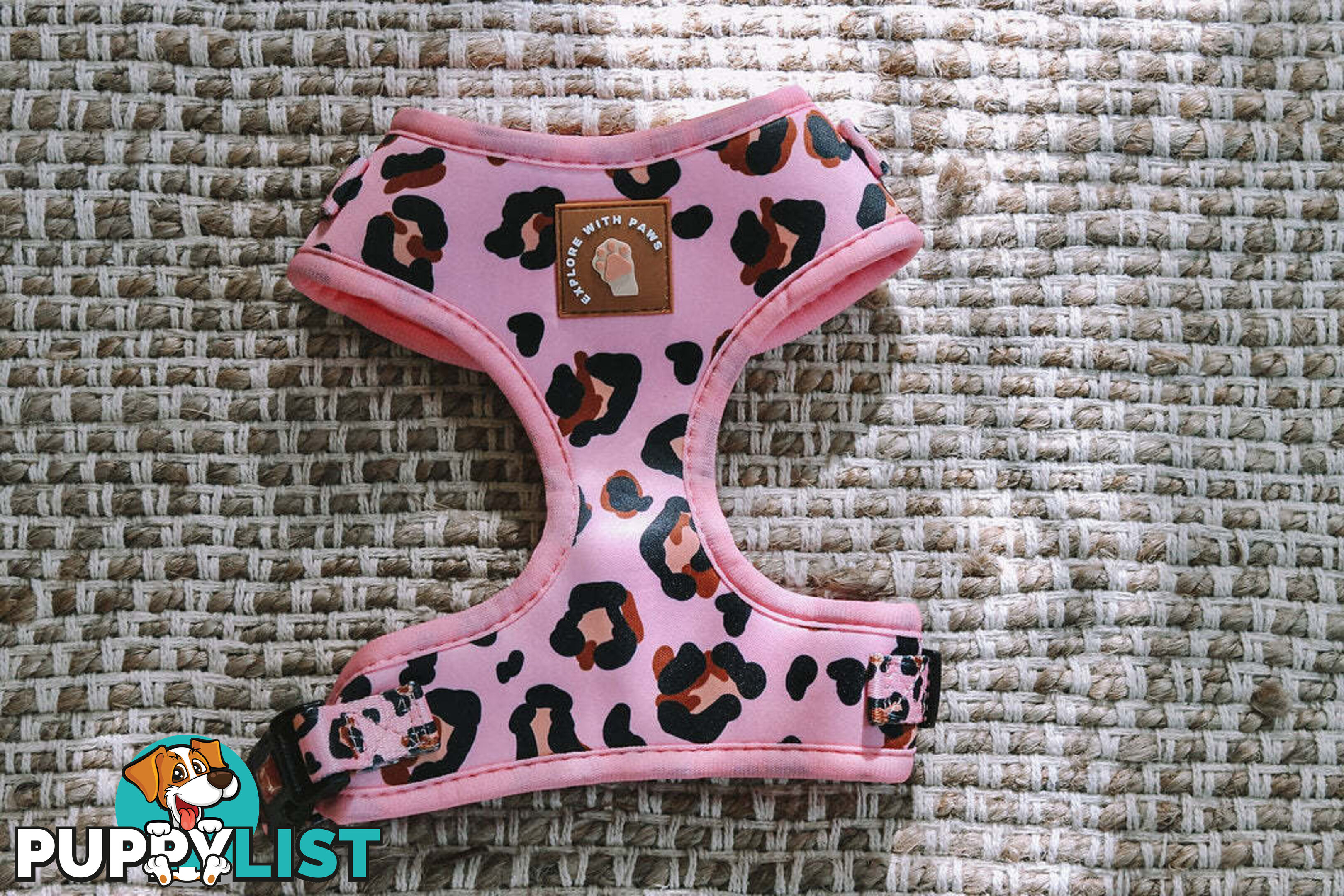 Designer Dog Harness by Explore with Paws - EWPHARPNKLN
