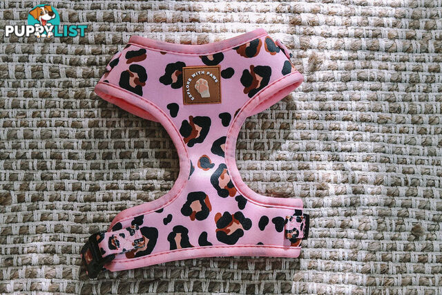 Designer Dog Harness by Explore with Paws - EWPHARPNKLN