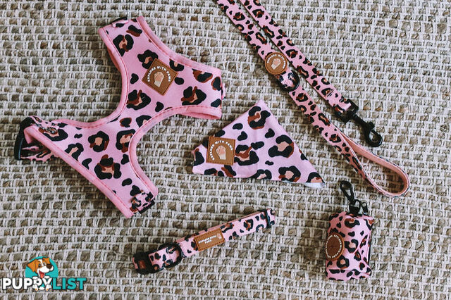 Designer Dog Harness by Explore with Paws - EWPHARPNKLN