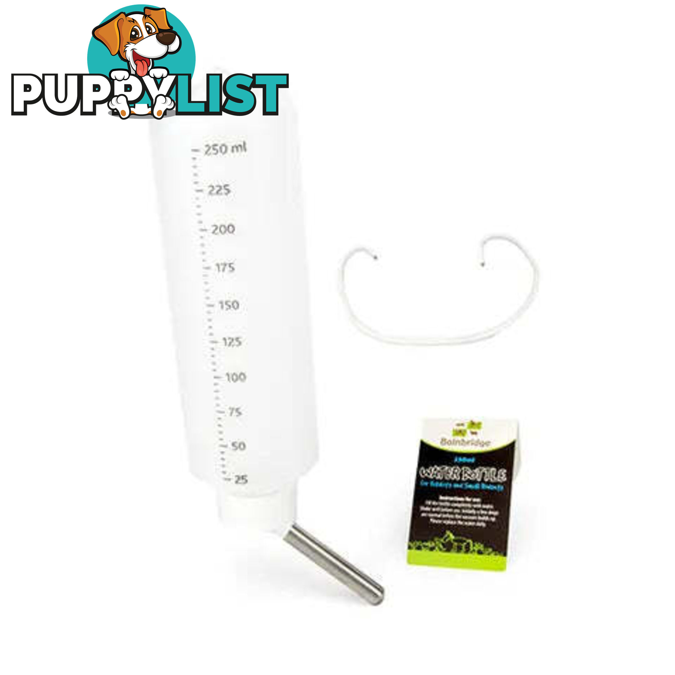 SMALL ANIMAL PLASTIC WATER BOTTLE - BAINBRIDGE - BB-A8115