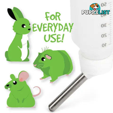 SMALL ANIMAL PLASTIC WATER BOTTLE - BAINBRIDGE - BB-A8115