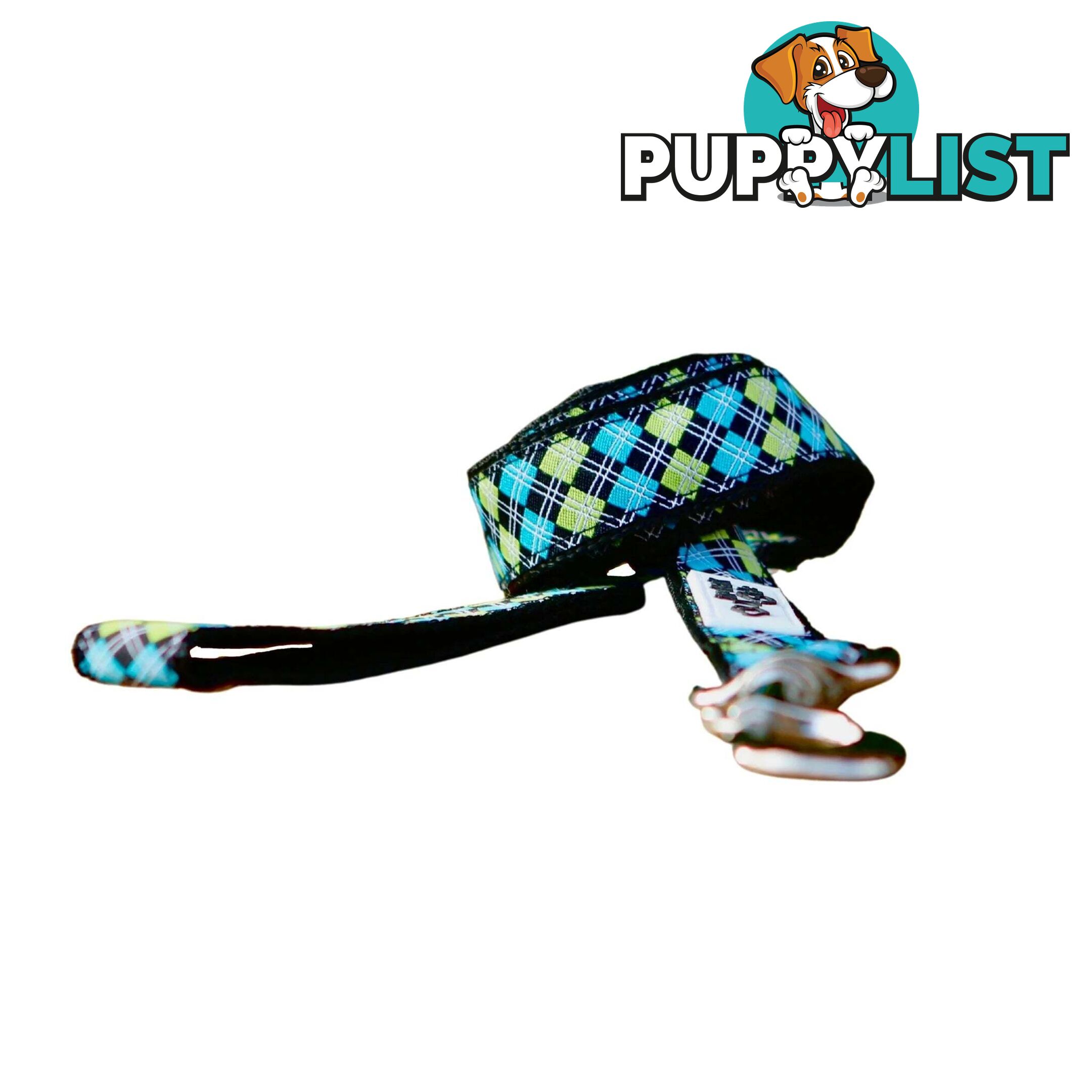 Tartan Dog Lead / Dog Leash - Hand Made by The Bark Side - TBSLDTARPNK201.8