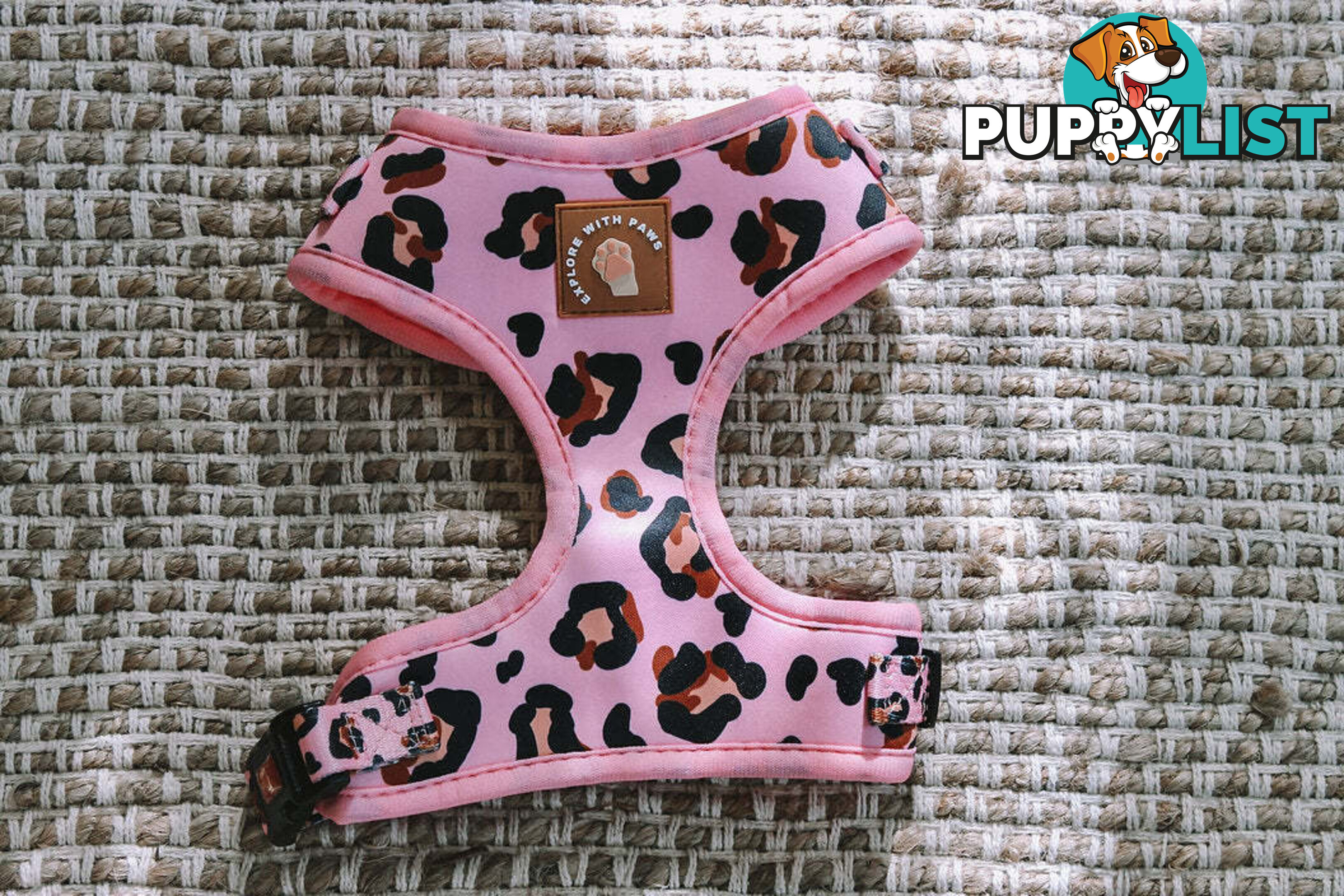 Designer Dog Harness by Explore with Paws - EWPHARPNKXSN
