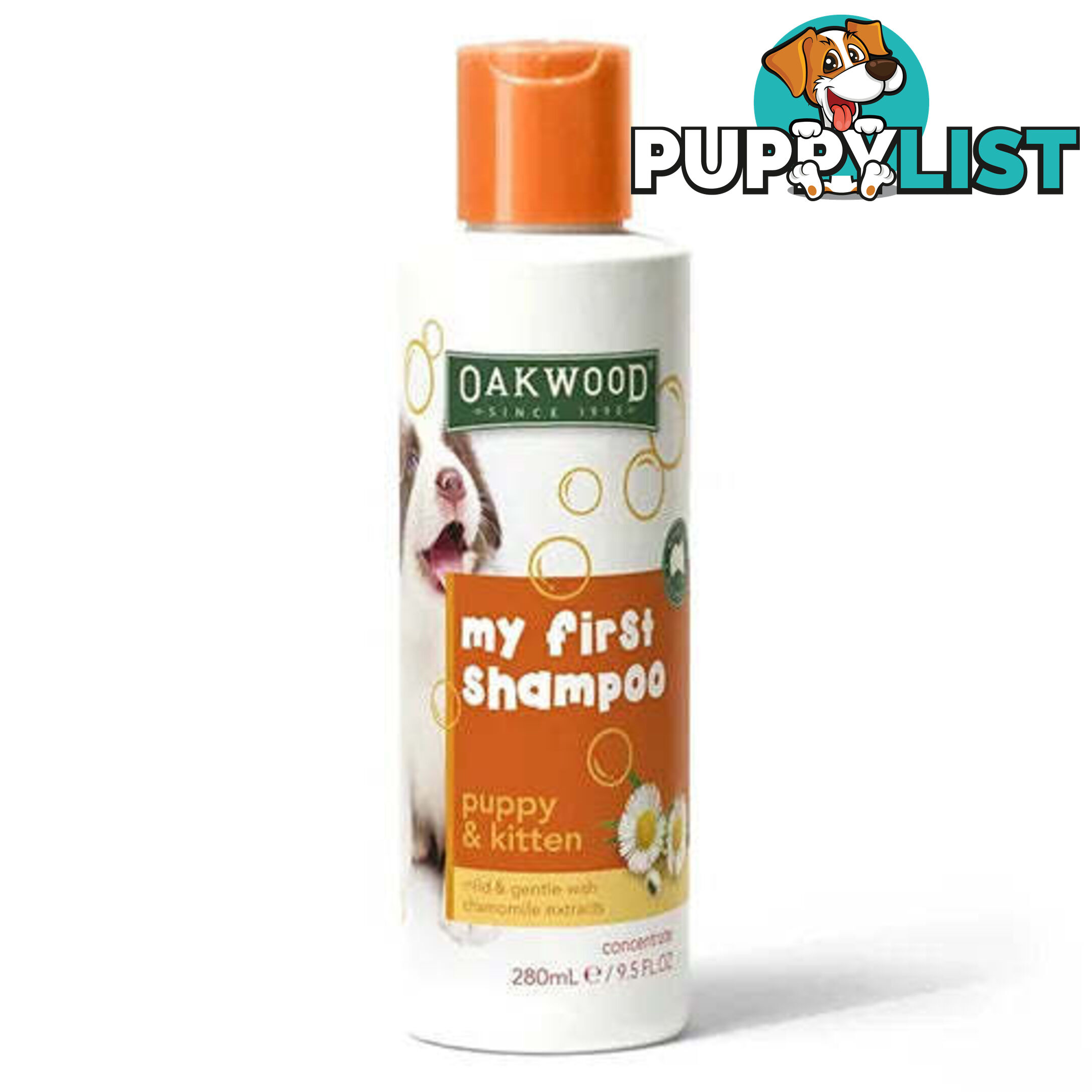 OAKWOOD PET SHAMPOO - PUPPY & KITTEN 280ML - BAINBRIDGE - BB-A7162