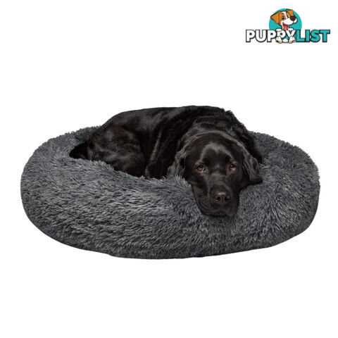 Fur King "Aussie" Calming Dog Bed - Grey - Large - V364-DCA1DDP0255S