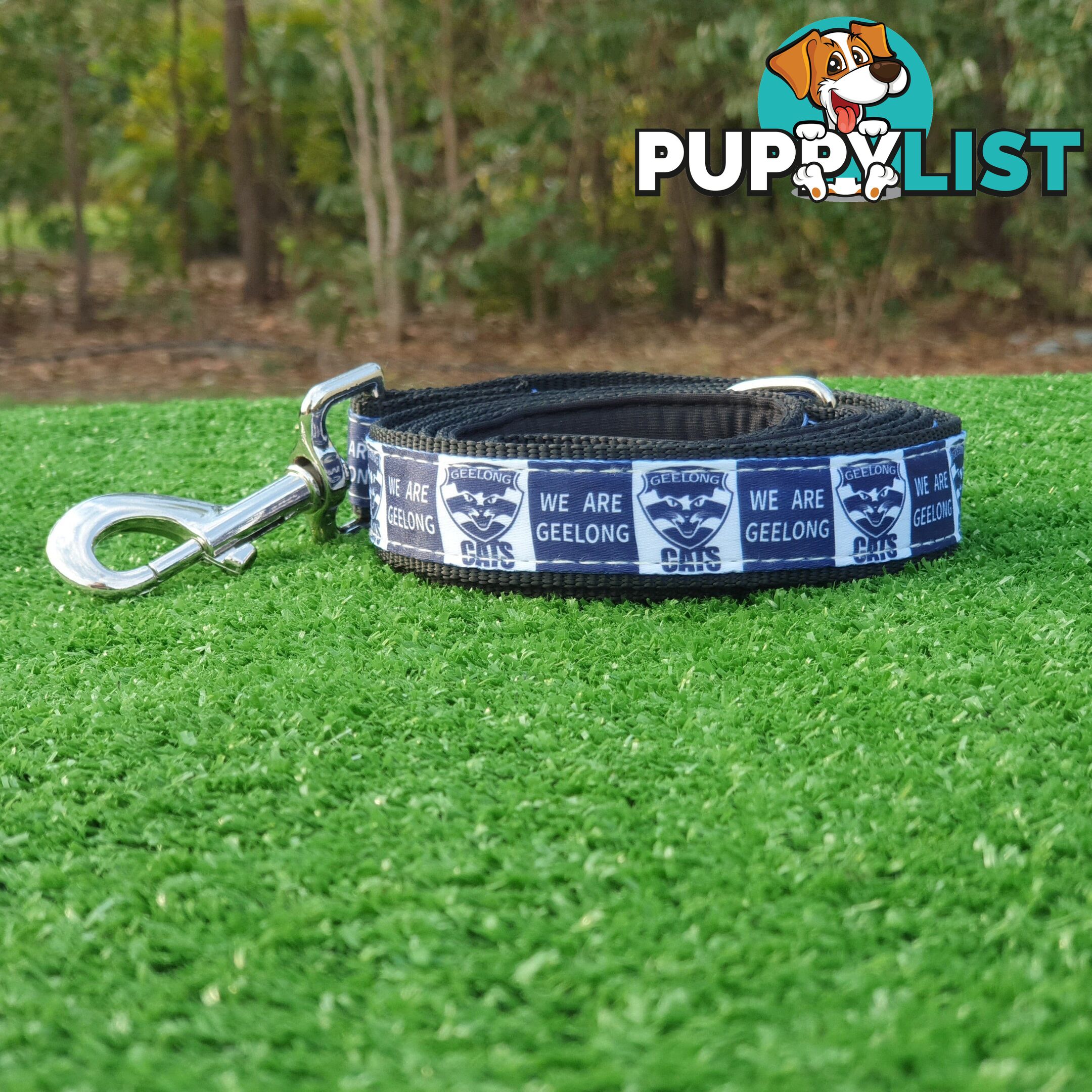 AFL Dog Leads, Footy - Aussie Rules - Moondidley Pets - MDPLDAFLCABL