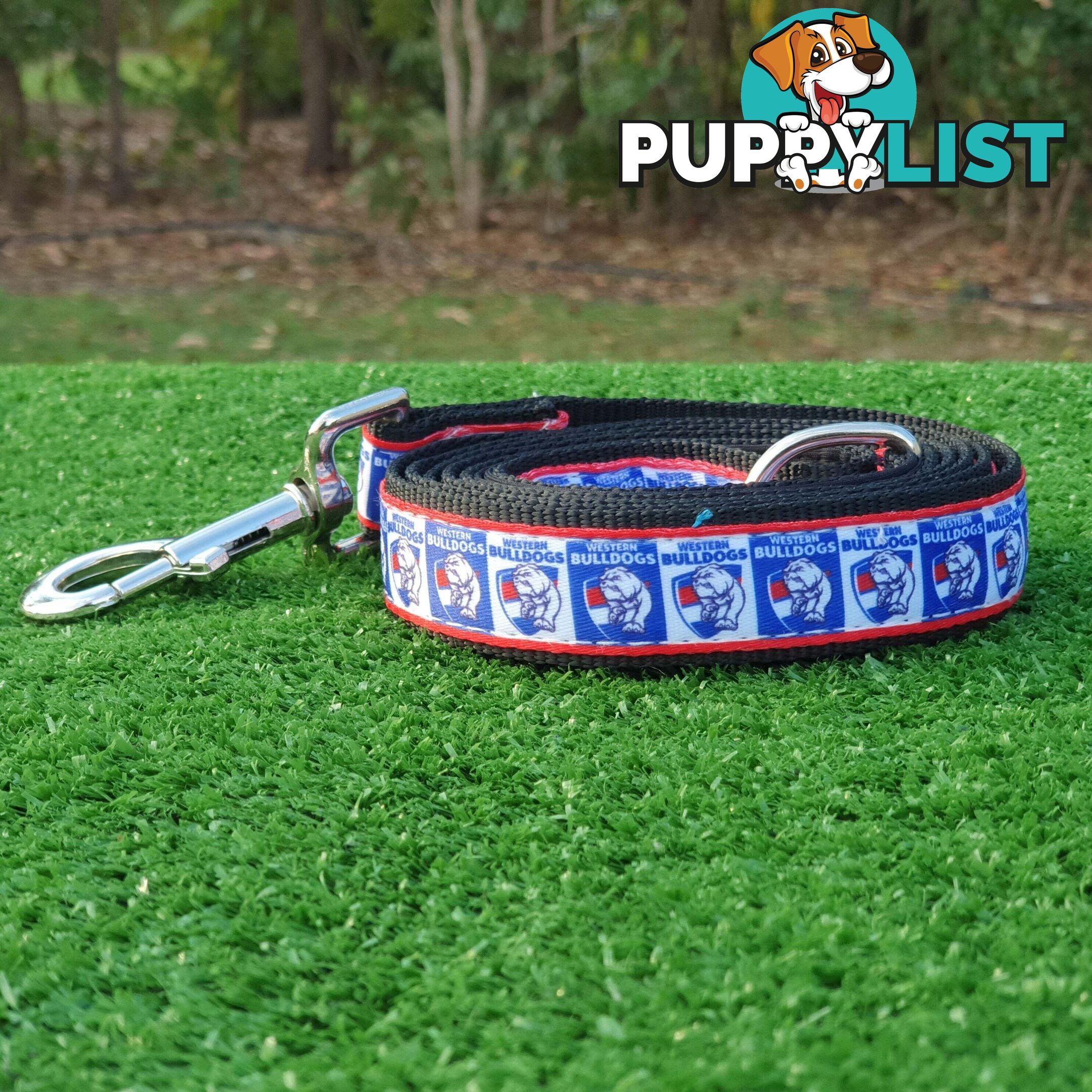 AFL Dog Leads, Footy - Aussie Rules - Moondidley Pets - MDPLDAFLCABL
