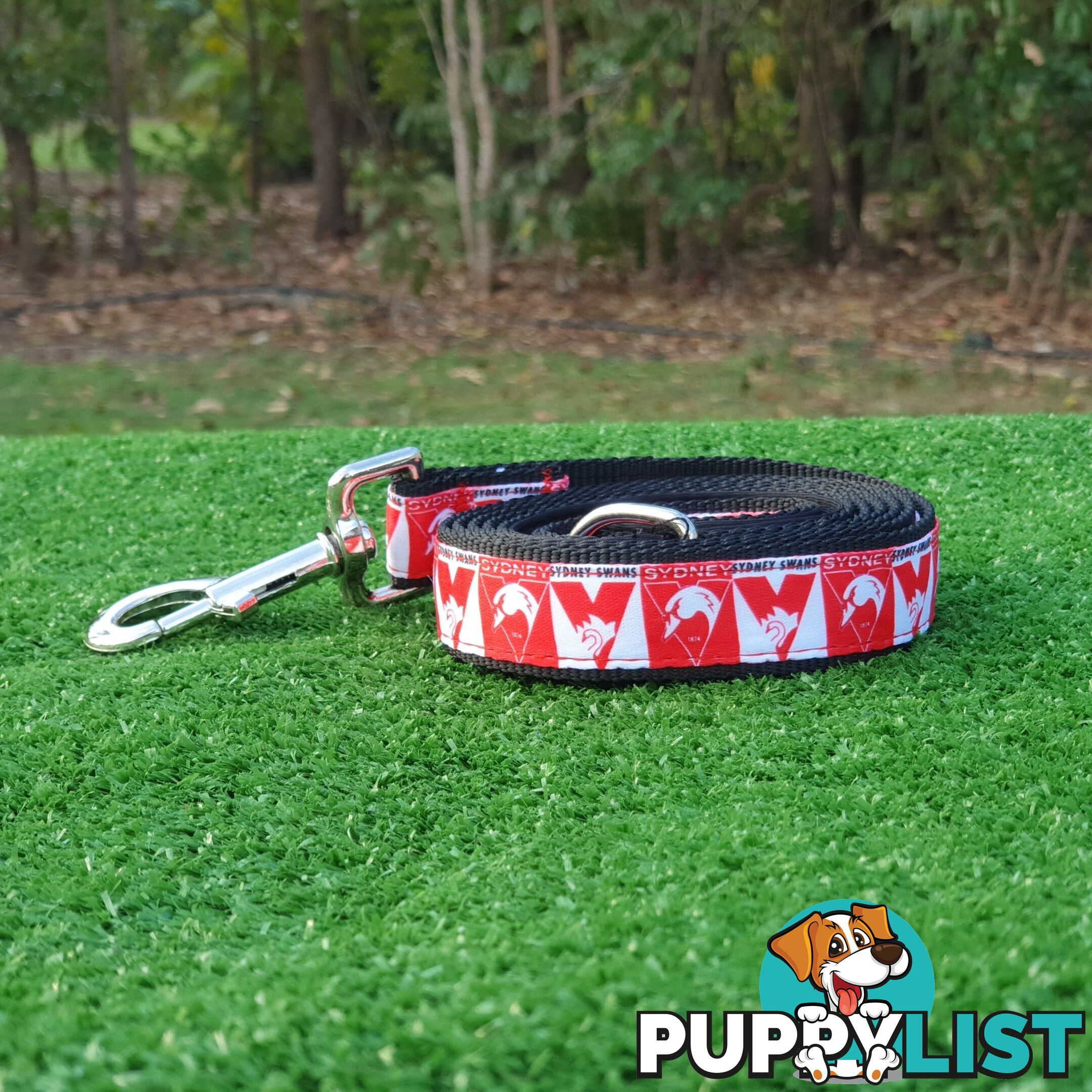 AFL Dog Leads, Footy - Aussie Rules - Moondidley Pets - MDPLDAFLCABL