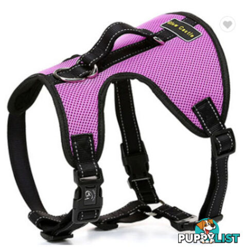 Dog Harness Billi Bob Soft Mesh Reflective Webbing - Moondidley Pets - MDPHARBILLTUR