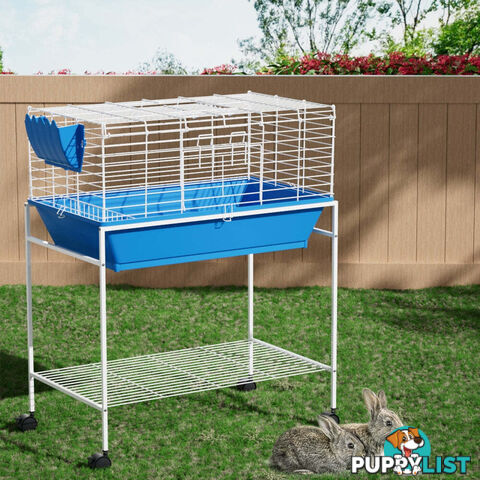 i.Pet Rabbit Cage 88cm Indoor Guinea Pig - PET-RAB-CAGE-H97