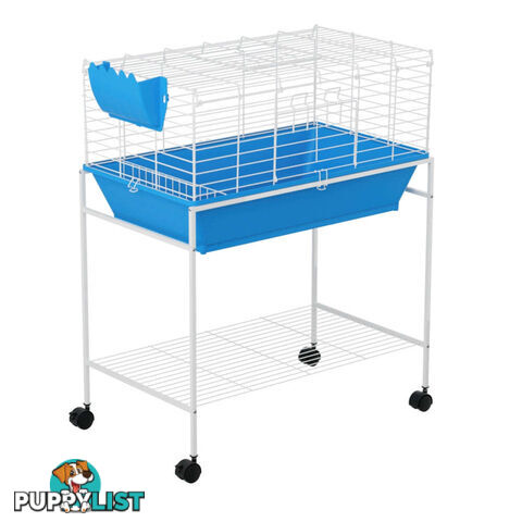 i.Pet Rabbit Cage 88cm Indoor Guinea Pig - PET-RAB-CAGE-H97