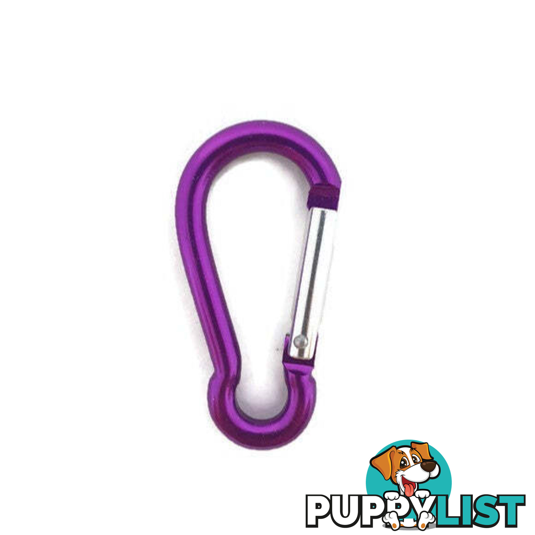 Snap Hook Carabiner - 6mm Aluminium - BNCARALUGRN