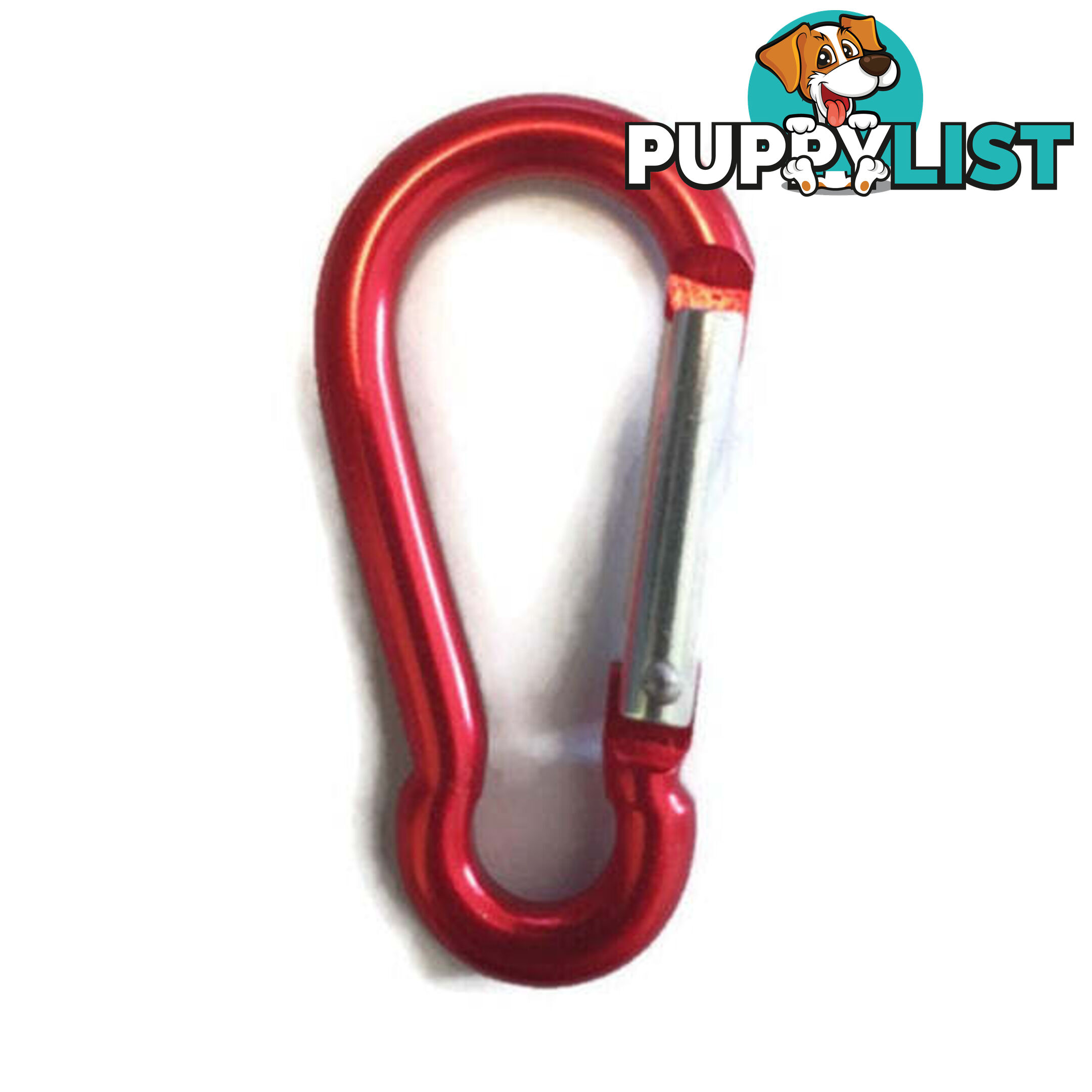 Snap Hook Carabiner - 6mm Aluminium - BNCARALUGRN