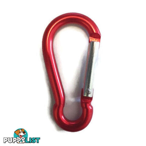 Snap Hook Carabiner - 6mm Aluminium - BNCARALUGRN