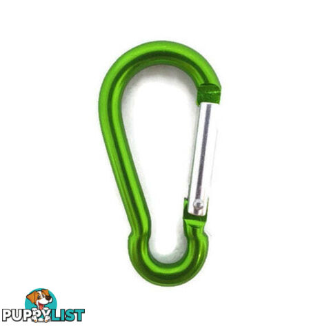 Snap Hook Carabiner - 6mm Aluminium - BNCARALUGRN