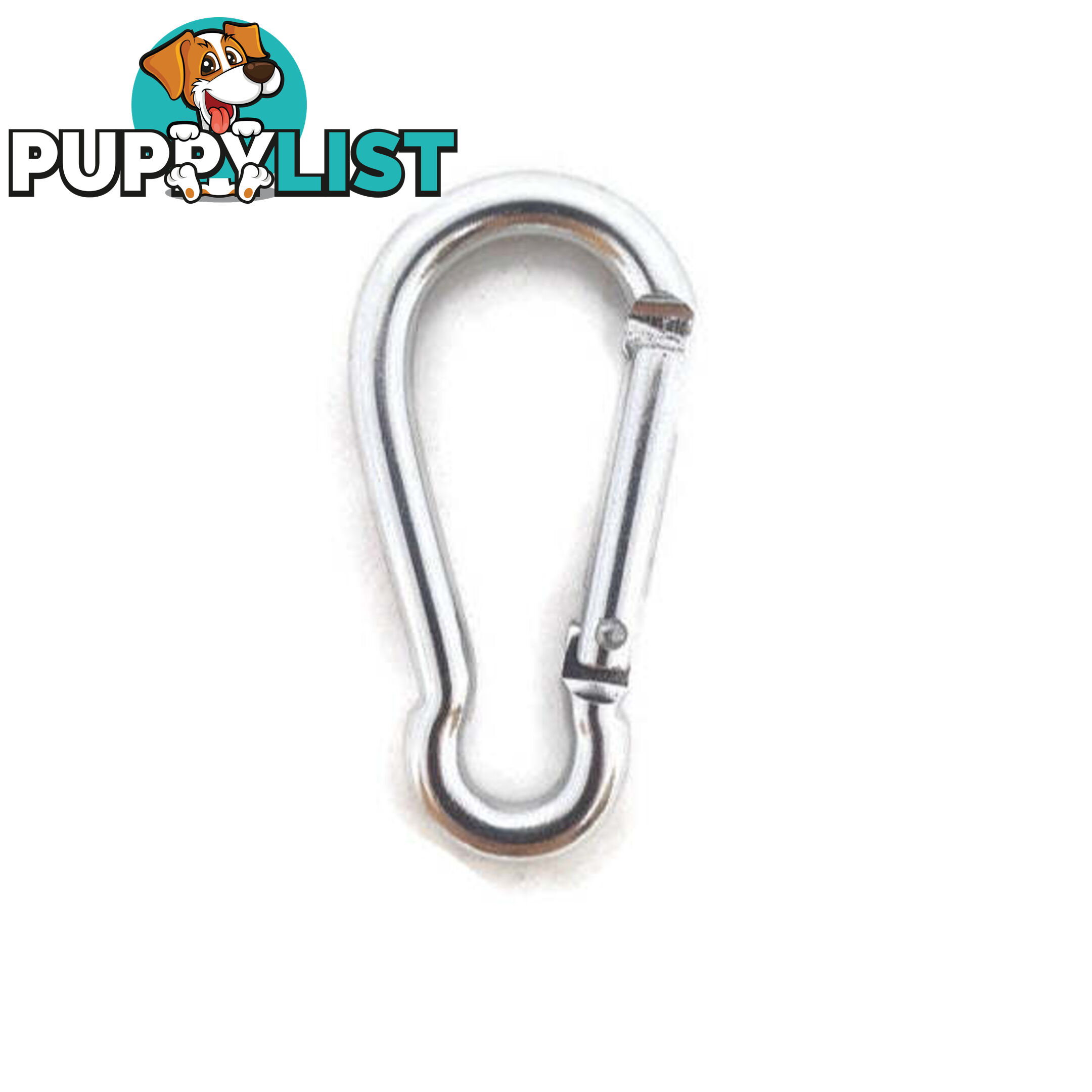 Snap Hook Carabiner - 6mm Aluminium - BNCARALUGRN
